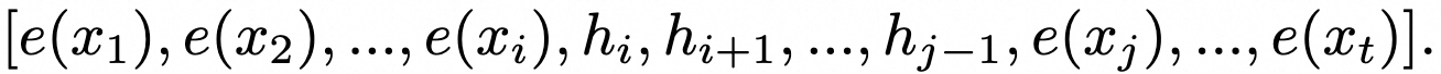 Coconut input sequence after returning from hidden states to token embeddings